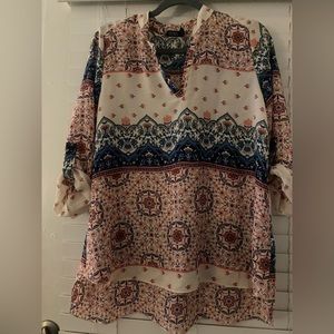 3/4 Length Sleeve Blouse